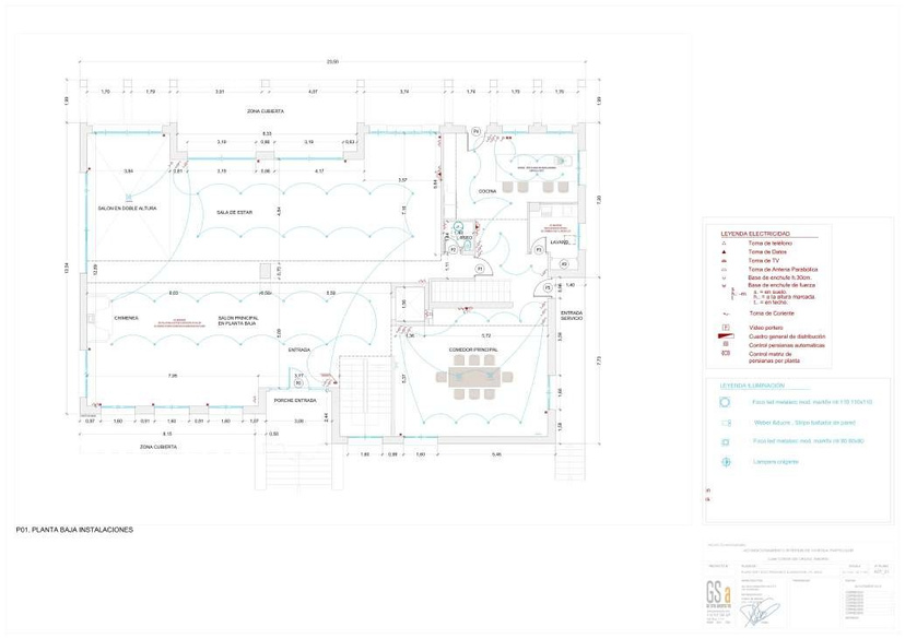 Planta Baja Instalaciones