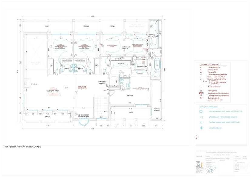 Planta Primera Instalaciones