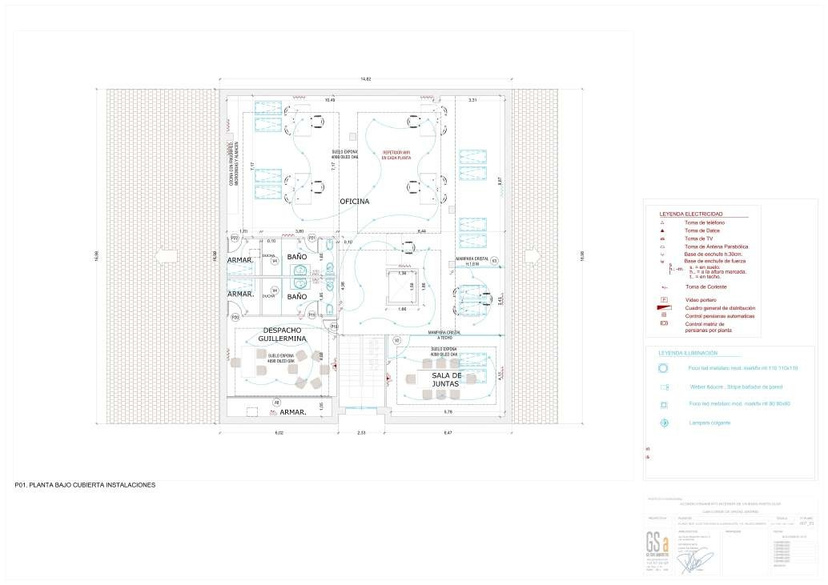Planta Bajo Cubierta Instalaciones