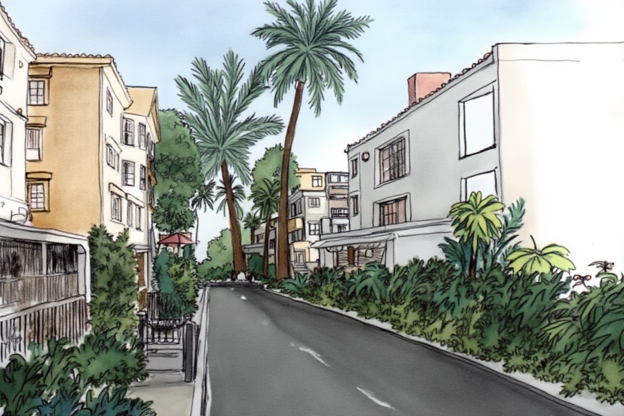 Fachada del edificio Flamingo Alicante