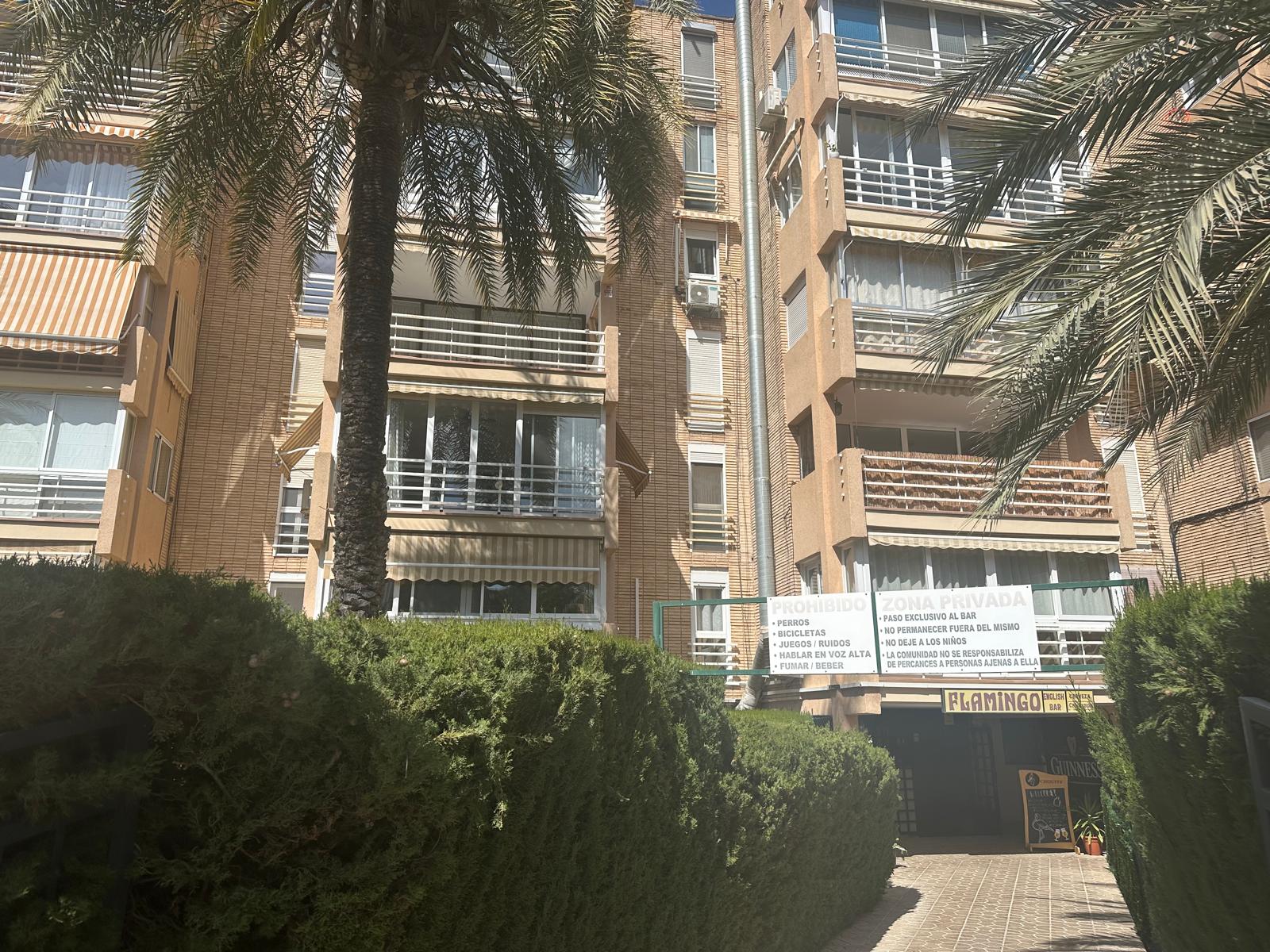 Fachada del edificio Flamingo Alicante